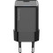 Зарядний пристрій COLORWAY GaN Mini 25W 1xUSB-C Fast Charging Black (CW-CHS052PD-BK)