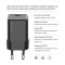 Зарядний пристрій COLORWAY GaN Mini 25W 1xUSB-C Fast Charging Black (CW-CHS052PD-BK)