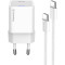 Зарядний пристрій COLORWAY GaN Mini 25W 1xUSB-C Fast Charging White w/Type-C cable (CW-CHS052PDC-WT)