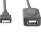 Кабель-подовжувач DIGITUS USB 2.0 Repeater Cable AM/FM 20м Black (DA-73102)