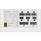 Блок питания 700W GAMEMAX GM-700 Modular White