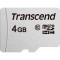 Карта пам'яті TRANSCEND microSDHC 300S 4GB Class 10 (TS4GUSD300S)