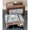 Портативная газовая плитка BASECAMP Camping Stove Mokka Camel Gray