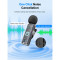 Бездротовий петличний мікрофон BOYA BY-V3 Combo 2.4 GHz Dual-Channel Wireless Microphone Black