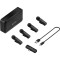 Бездротовий петличний мікрофон BOYA BY-V4 4-Channel Mini Wireless Microphone Black