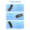 Бездротовий петличний мікрофон BOYA BY-V4 4-Channel Mini Wireless Microphone Black