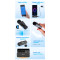 Бездротовий петличний мікрофон BOYA BY-V4 4-Channel Mini Wireless Microphone Black