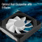 Вентилятор AEROCOOL Phantom M-3 Reverse PWM ARGB Black (ACF3-MR11227.11)