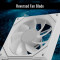 Вентилятор AEROCOOL Phantom M-3 Reverse PWM ARGB White (ACF3-MR11227.21)