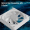 Вентилятор AEROCOOL Phantom M-3 Reverse PWM ARGB White (ACF3-MR11227.21)