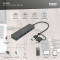 USB-хаб DIGITUS USB-A/C 4-port Hub Slim Line (DA-70235)