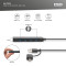 USB-хаб DIGITUS USB-A/C 4-port Hub Slim Line (DA-70235)