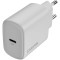 Зарядний пристрій CANYON OnCharge 250 1xUSB-C 25W White (CNE-CHA250-01)