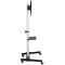 Презентационная стойка с креплением под ТВ KIVI Cart-4446TW 37"-86" Black