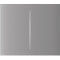 Кнопка для двоклавішного вимикача AJAX CenterButton Vertical 2-gang for LightSwitch Fog