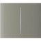Кнопка для двухклавишного выключателя AJAX CenterButton Vertical 2-gang for LightSwitch Olive