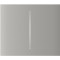 Кнопка для двухклавишного выключателя AJAX CenterButton Vertical 2-gang for LightSwitch Oyster