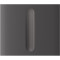 Кнопка для одноклавішного вимикача (димера) AJAX CenterButton Dimmer Vertical 1-gang 2-way for LightSwitch Ivory