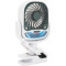 Настільний портативний вентилятор ARCTIC COOL Clamp Cordless Air Cooler White