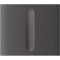 Кнопка для одноклавішного вимикача (димера) AJAX CenterButton Dimmer Vertical 1-gang 2-way for LightSwitch Gray