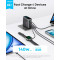 Зарядний пристрій ANKER Laptop GaN Charger 140W, 1xUSB-A, 3xUSB-C, PD3.1 Black w/Type-C cable (B2697GZ1)