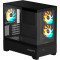 Корпус GIGABYTE C201 Panoramic Black (GB-C201P)