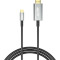 Кабель XO GB019 USB-C to HDMI 1.8м Black