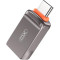 Адаптер XO NB281B USB-A to Type-C Tarnish