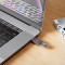 Адаптер XO NB281B USB-A to Type-C Tarnish