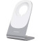 Бездротовий зарядний пристрій CHOETECH T518-F 15W Wireless Charger + Holder White