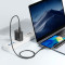 Зарядний пристрій XO L105 2xUSB-C, QC3.0, 35W Black w/Type-C cable (L105-CC.BLACK)