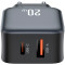 Зарядний пристрій XO L154 1xUSB-C, 1xUSB-A, QC3.0, PD20W Black (L154.BLACK)