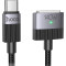 Кабель живлення для ноутбука HOCO U141 Magnetic charging cable Type-C to Mag3 1.8м Black