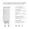 Зарядний пристрій COLORWAY GaN Mini 100W 1xUSB-A, 2xUSB-C Fast Charging White (CW-CHS061PD-WT)