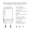 Зарядний пристрій COLORWAY GaN Mini 20W 1xUSB-C Fast Charging White (CW-CHS059PD-WT)