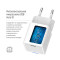 Зарядний пристрій COLORWAY GaN Mini 20W 1xUSB-C Fast Charging White w/Type-C to Lightning cable (CW-CHS059PDL-WT)
