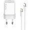 Зарядний пристрій COLORWAY GaN Mini 20W 1xUSB-C Fast Charging White w/Type-C to Lightning cable (CW-CHS059PDL-WT)
