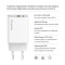 Зарядное устройство COLORWAY GaN Mini 45W 1xUSB-A, 1xUSB-C Fast Charging White (CW-CHS060PD-WT)