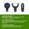 Массажный пистолет BEURER MG 89 Black (10434)