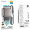 Зарядний пристрій BOROFONE BAS54A Absolute 1xUSB-C, 1xUSB-A, PD20W, QC3.0 Black w/Type-C cable