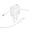 Зарядний пристрій BOROFONE BN26 Fuente 1xUSB-C, PD20W, QC3.0 White w/Type-C cable