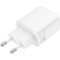 Зарядное устройство BOROFONE BN29 Fuente GaN 1xUSB-C, 1xUSB-A, PD30W, QC3.0 White