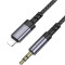 Кабель BOROFONE BL24 Graceful Digital Audio Conversion Cable Lightning - AUX 1м Black