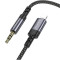 Кабель BOROFONE BL24 Graceful Digital Audio Conversion Cable Lightning - AUX 1м Black