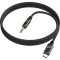 Кабель BOROFONE BL22 Dignity Digital Audio Conversion Cable USB-C to 3.5mm 1м Black