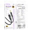 Кабель BOROFONE BL22 Dignity Digital Audio Conversion Cable USB-C to 3.5mm 1м Black