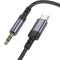 Кабель BOROFONE BL24 Graceful Digital Audio Conversion Cable USB-C to 3.5mm 1м Black