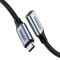 Кабель-подовжувач UGREEN US372 USB-C Male to USB-C Female Gen2 Extension Cable 0.5м Black (80810)