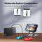 Кабель-подовжувач UGREEN US372 USB-C Male to USB-C Female Gen2 Extension Cable 0.5м Black (80810)