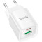 Зарядний пристрій HOCO C147A Charm 1xUSB-A, 1xUSB-C, PD30W, QC3.0 White (6942007630276)